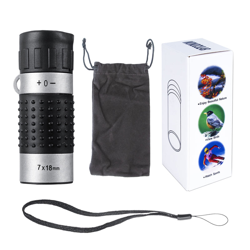 NOYAFA M0718A-G 7x18 Monocular Golf Scope Rangefinder