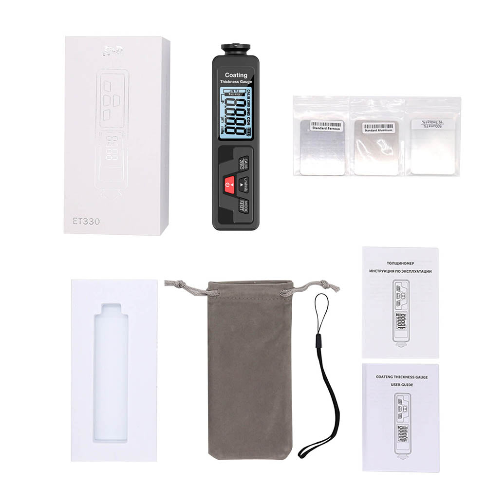 The package of digital coating thickness gauge