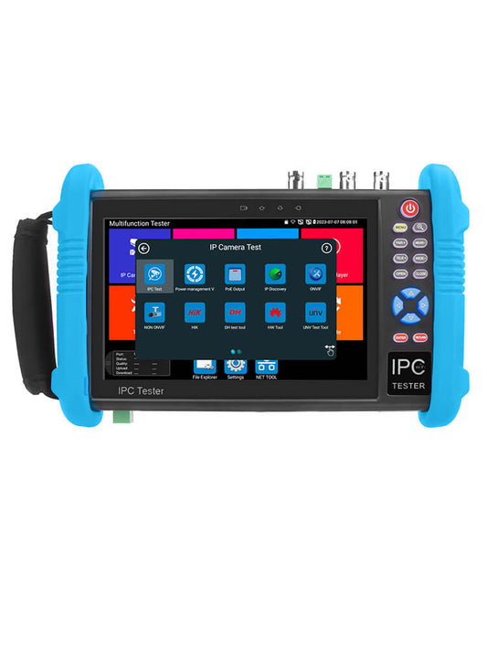 Noyafa NF-716ADHS RJ45 TDR/PoE/7인치 스크린/WIFI/4K/듀얼 테스트 창을 갖춘 올인원 IP 카메라 테스터