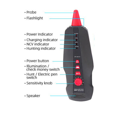 Noyafa NF-8601 series Network Cable Tester Receiver and Receiver Unit Only