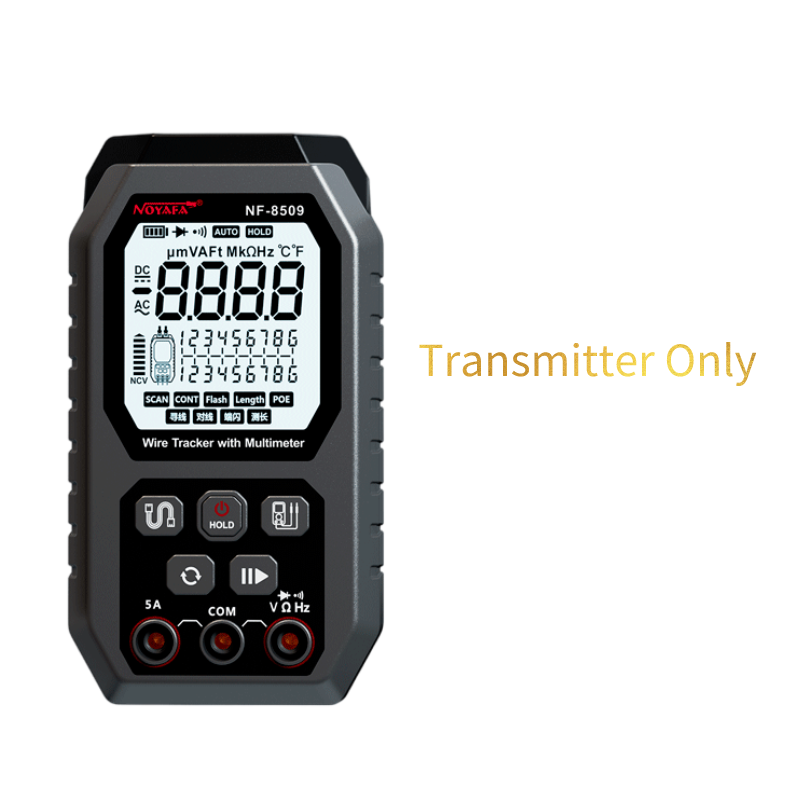 [New Arrival] Noyafa  NF-8509 2 in 1 Wire Tracker with Multimeter for Electromechanical Testing, Network Testing, Cable Detection