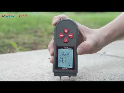 Noyafa NF-568 Wood Moisture Tester with Dual High-Precision Pins for Accurate Reading of Wood or Building Materials Moisture Content