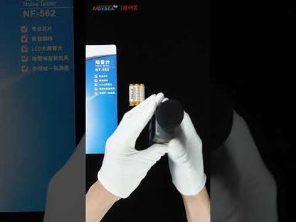 Noyafa NF-562 Handheld Decibel Meter Home Noise Monitor with 0.1dB Resolution and 30 - 130dB Measurement Range