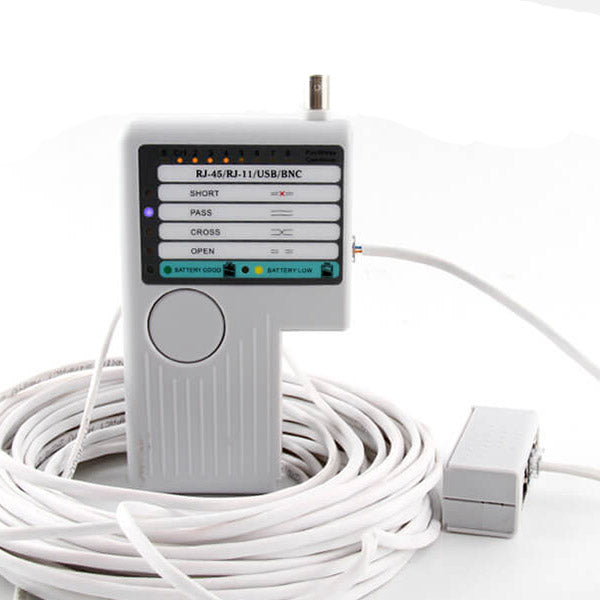 Continually test the rj45 Cable and find the fault