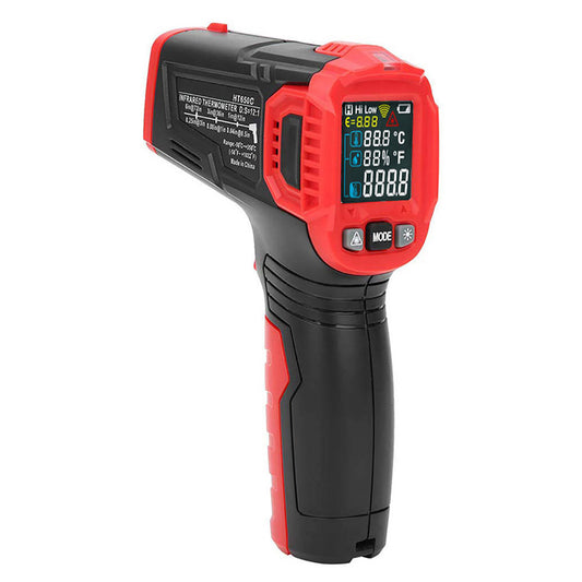 요리, 주택 수리용 Noyafa 디지털 적외선 온도계, -50ºC ~ 800ºC(-58ºF ~ 1472ºF) HT-650C
