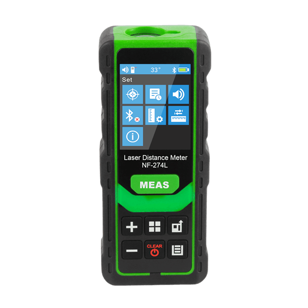 Noyafa NF-274L 레이저 거리 측정기 부피/면적/거리 측정 최대 100M