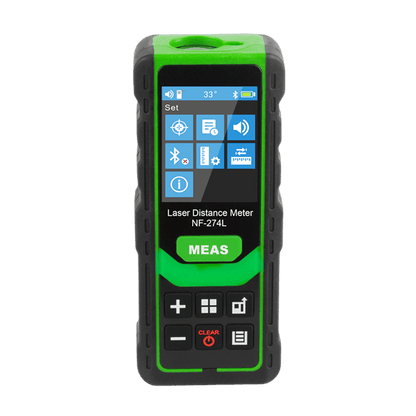 Noyafa NF-274L 레이저 거리 측정기 부피/면적/거리 측정 최대 100M