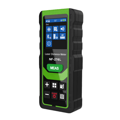 Noyafa NF-274L 레이저 거리 측정기 부피/면적/거리 측정 최대 100M
