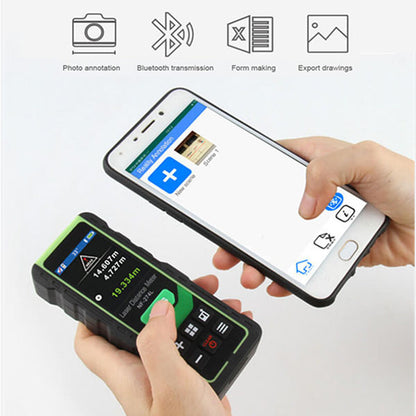 Noyafa NF-274L 레이저 거리 측정기 부피/면적/거리 측정 최대 100M