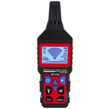 Noyafa NF-826 매장된 전선 또는 케이블의 특정 위치 및 결함을 감지하는 전문적인 지하 전선 탐지기