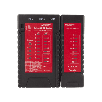 Noyafa NF-468S Wire Map Tester with PoE Checking