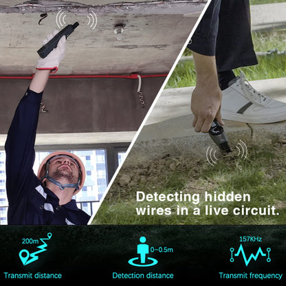 Noyafa Новое поступление Детектор электрических проводов Tracer с поиском автоматических выключателей, тестированием розеток, поиском кабелей Ethernet и обнаружением NCV - NF-825TMR