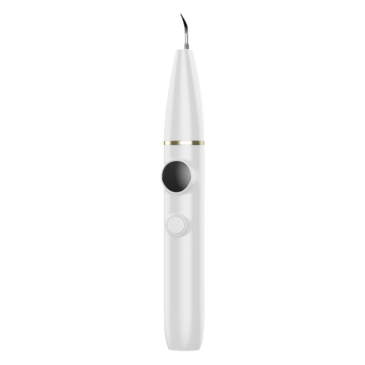 The tool of Plaque Remover for Teeth, with LED light, white color