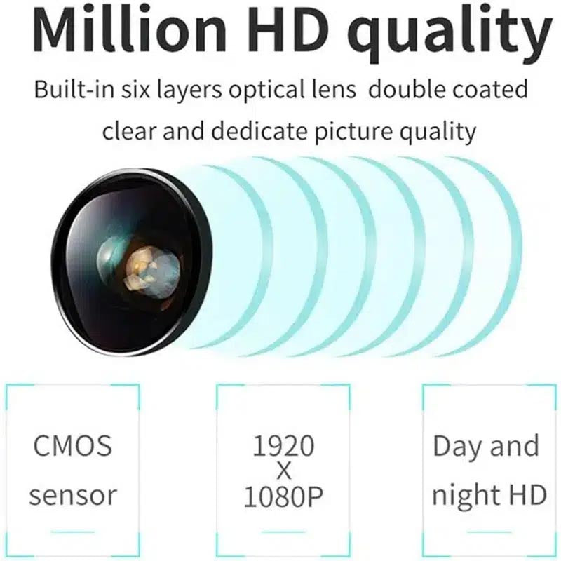 Мини-камера Noyafa с ночным видением 1080p и обнаружением движения, беспроводная камера для дома NF-A9