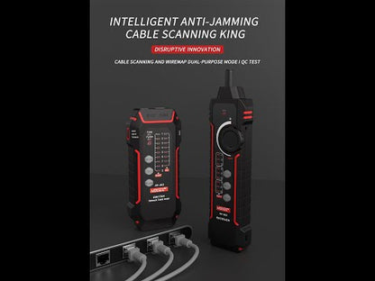 Noyafa NF-802 Intelligent Network Cable Tester with A Cool Look and Comfortable Hand Feeling