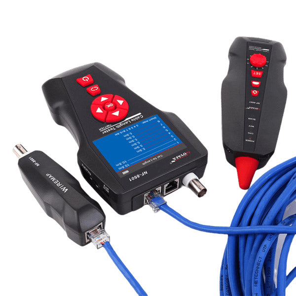 The Noyafa NF-8601W All-in-One Network Cable Tester with 8 remote unit