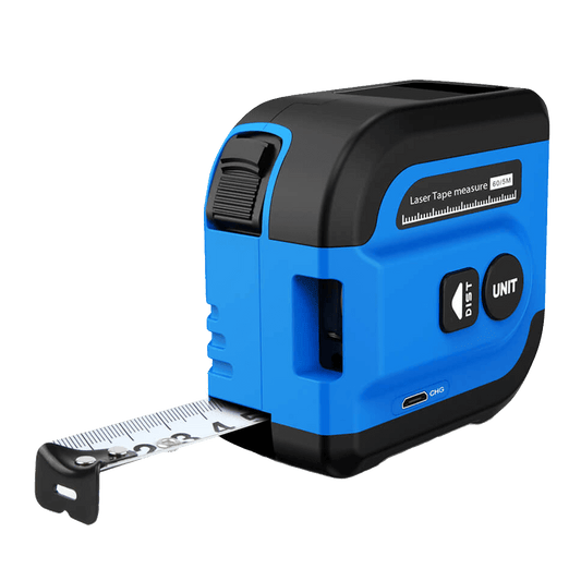 The laser tape measure, it built-in rechargeable battery