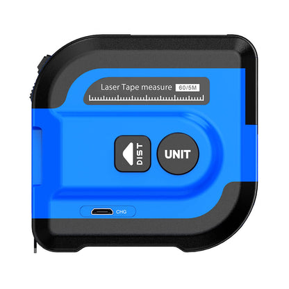 The laser tape measure, it built-in rechargeable battery