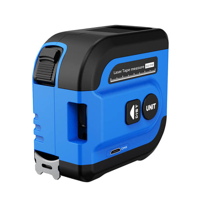 The laser tape measure, it built-in rechargeable battery